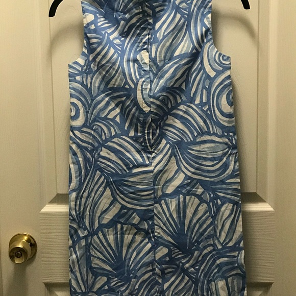 NWT Vineyard Vines Girls Shell Shift Dress - Picture 4 of 5